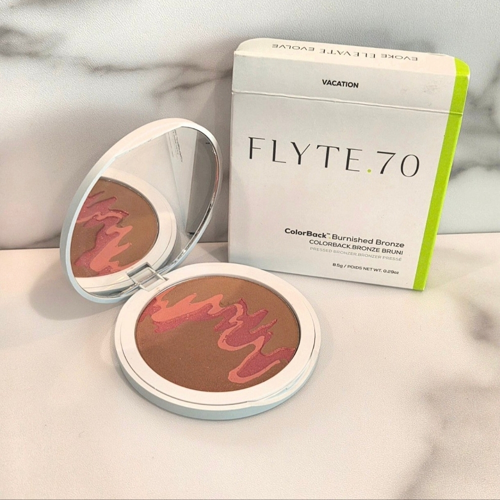 FLYTE70 ColorBack Burnished Bronze Bronzer & Contour - NEW IN BOX Retail $48
